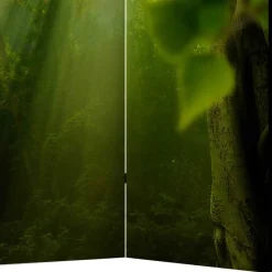 Wohnen Faltbarer Paravent Wald & Sonne - Pulany