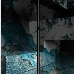 Wohnen Faltbarer Raumteiler mit Foto Druck abstrakt - Zalabete