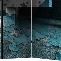 Wohnen Faltbarer Raumteiler mit Foto Druck abstrakt - Zalabete