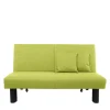 Faltcouch ohne Armlehnen in Gelbgrün - Ektuala^Wohnen Online