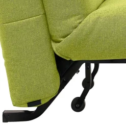 Faltcouch ohne Armlehnen in Gelbgrün - Ektuala^Wohnen Online