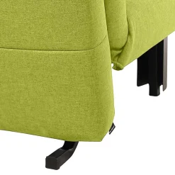 Faltcouch ohne Armlehnen in Gelbgrün - Ektuala^Wohnen Online