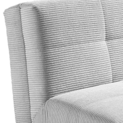 Faltsessel in Silber Grau Cord - Levanton^Wohnen Sale