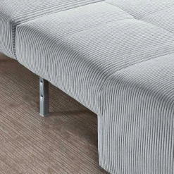 Faltsessel in Silber Grau Cord - Levanton^Wohnen Sale