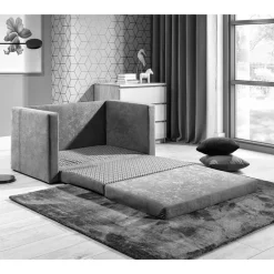 Wohnen Faltsofa in Grau und Jeansblau - Cancun