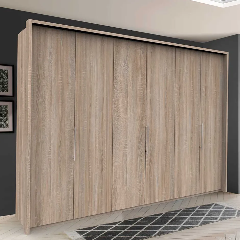 Wohnen Falttüren Schlafzimmerschrank 3-türig - Zayun