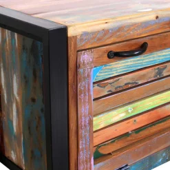 Wohnen Farbenfrohe Flureinrichtung im Shabby Chic - Vosbadus (vierteilig)