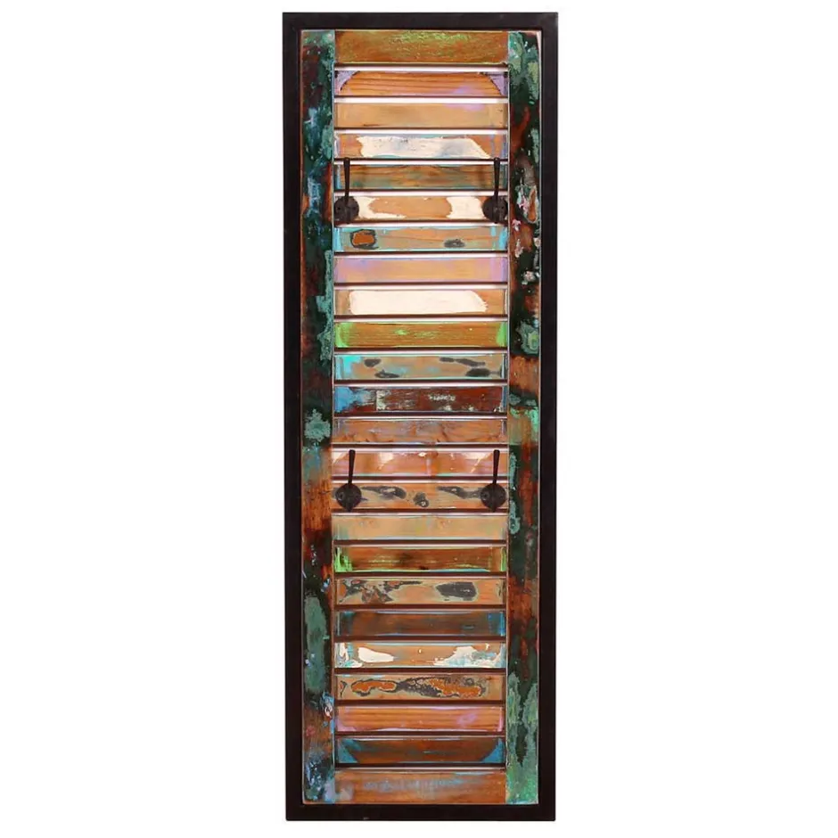 Wohnen Farbenfrohe Flureinrichtung im Shabby Chic - Vosbadus (vierteilig)