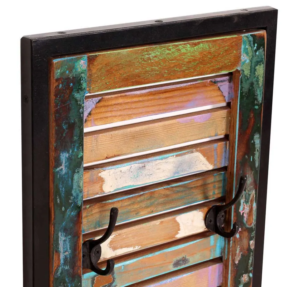 Wohnen Farbenfrohe Flureinrichtung im Shabby Chic - Vosbadus (vierteilig)