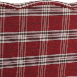 Federkern Küchensofa in Rot kariert - Sinael^Wohnen Online