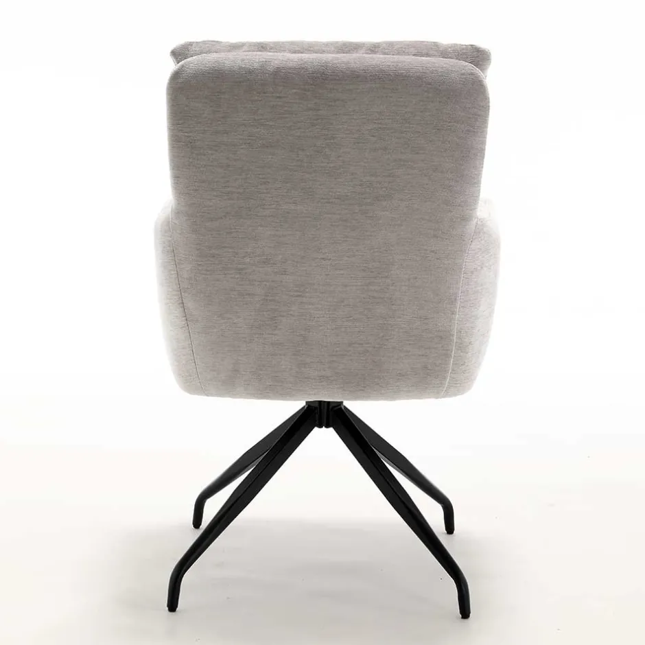 Wohnen Federkern-Armlehnenstuhl mit Spidergestell - Depecha (2er Set)