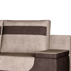 Federkern-Funktionssofa in Beige und Braun - Vallarta^Wohnen Online