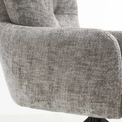 Wohnen Federkern-Polsterstuhl mit Armlehnen - Castilla (2er Set)