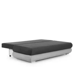 Wohnen Federkern-Schlafsofa in Grün Samt - Harris