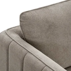 Federkernsofa in Beige Stoffbezug - Ordinia^Wohnen