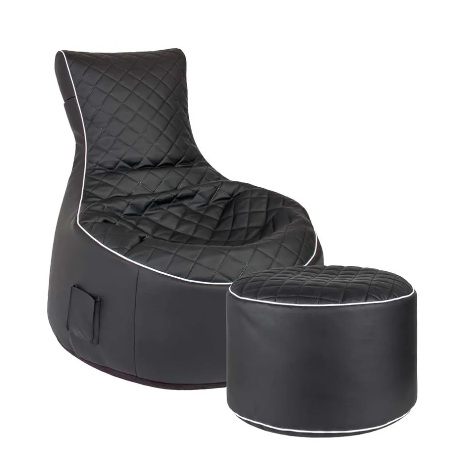Fernseh Sitzsack Marosso in Schwarz^Wohnen