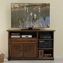 Wohnen Fernseher Unterschrank in Walnussfarben - Manicos