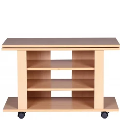 Wohnen Fernsehtisch auf Rollen mit drehbarer Platte - Sonition