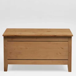 Flachdeckel Truhe aus Kiefer Massivholz - Cabressan^Wohnen New