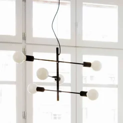 6-flammige Hängeleuchte minimalistisch - Evyla^Wohnen Best