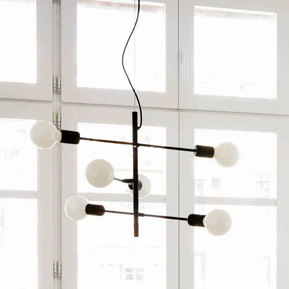 6-flammige Hängeleuchte minimalistisch - Evyla^Wohnen Best