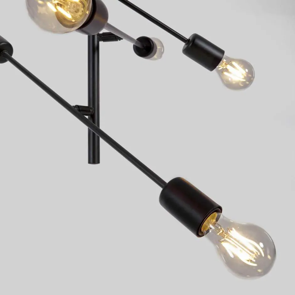 6-flammige Hängeleuchte minimalistisch - Evyla^Wohnen Best