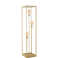 3-flammige Stehleuchte in Gold - Gannices^Wohnen Hot