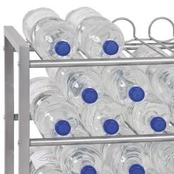 Flaschen Ablageregal Aranon in Silber^Wohnen Discount