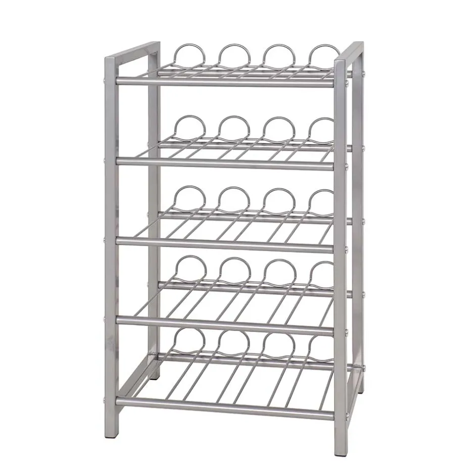 Wohnen Flaschenregal Acuta aus Stahl