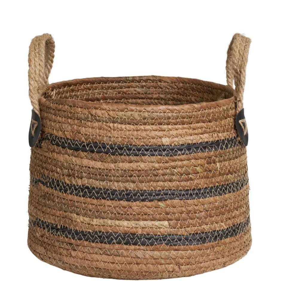 Flechtkorb Set aus Bananenblatt - Avocado (zweiteilig)^Wohnen Online