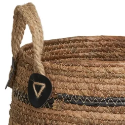 Flechtkorb Set aus Bananenblatt - Avocado (zweiteilig)^Wohnen Online