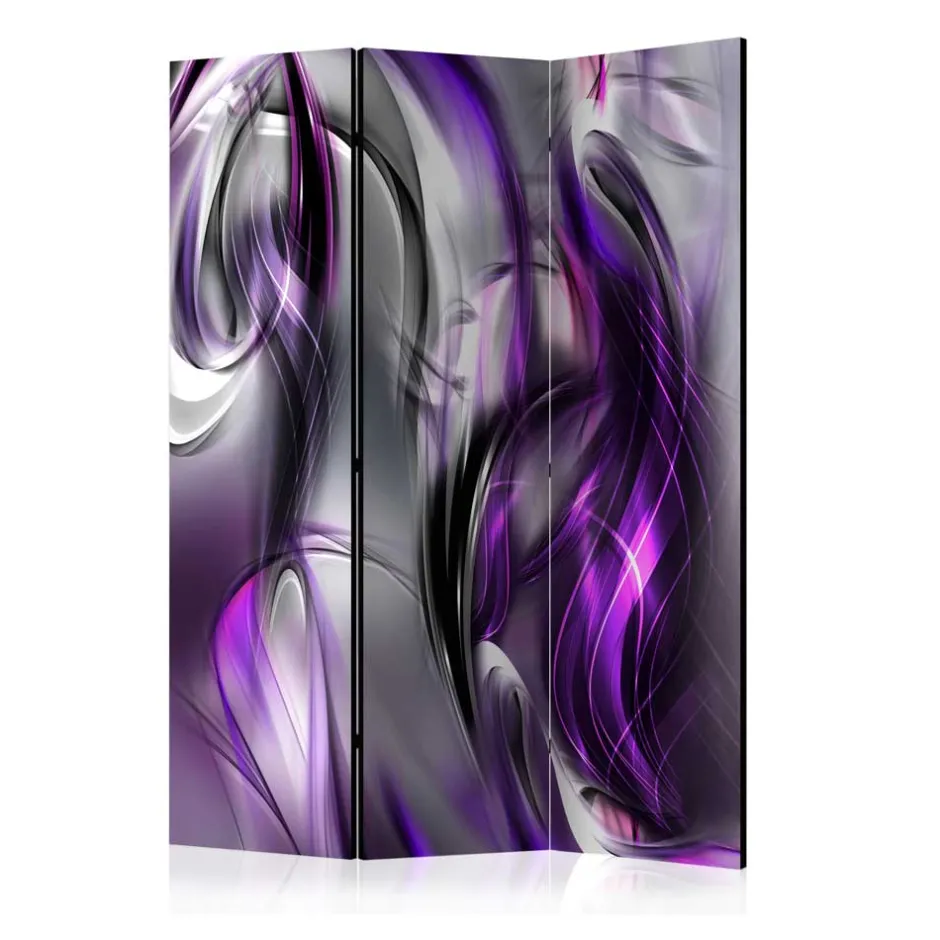 Wohnen Flexibler Raumteiler in Violett & Grau - Agruma