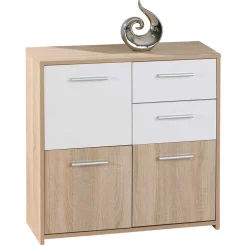 Wohnen Flur Kommode Aaron in Eiche Sonoma