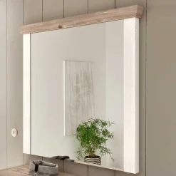 Flur Landhaus Wandspiegel 107x110x8 cm - Nedita^Wohnen Outlet