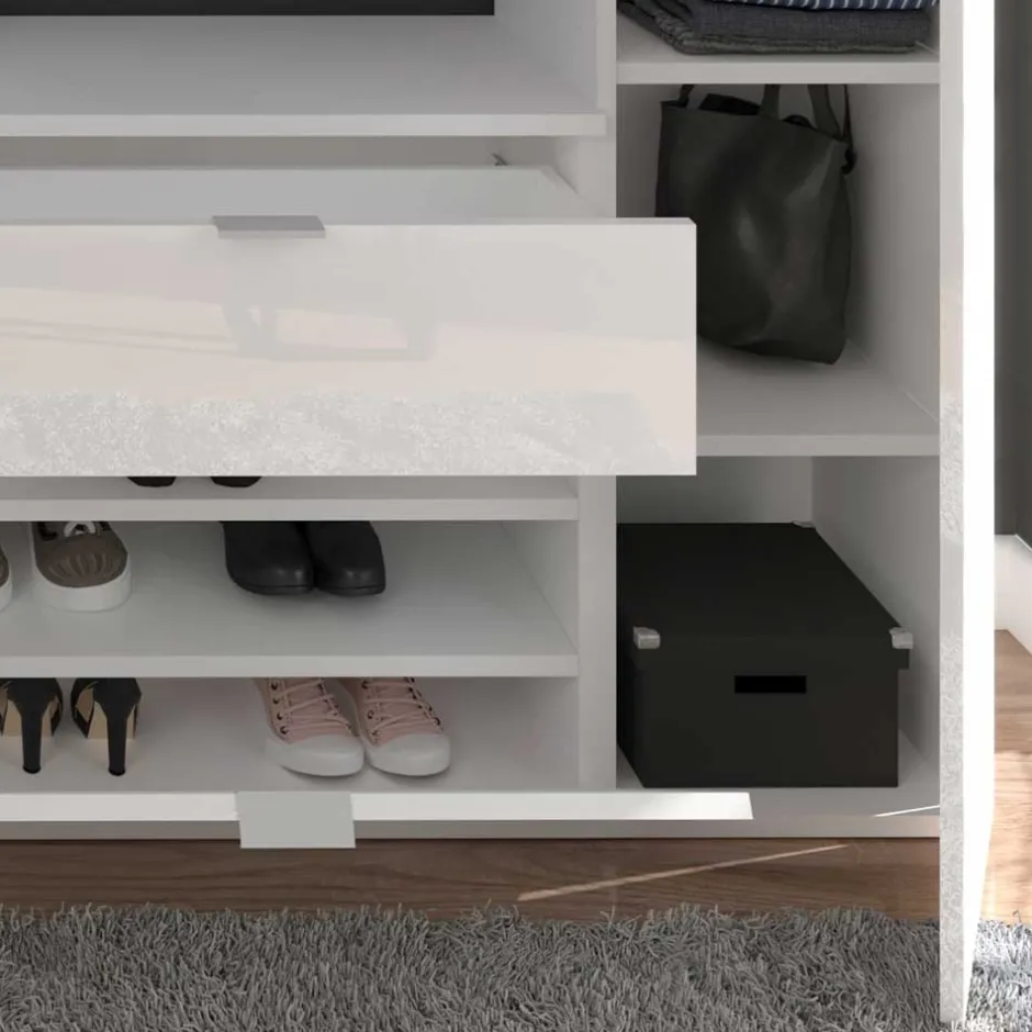 Flur Möbelblock kompakt 152x193x34 cm - Ejulia (dreiteilig)^Wohnen Hot