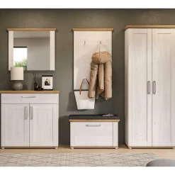 Wohnen Flur Schuhbank mit einem Sitzplatz - Tocella