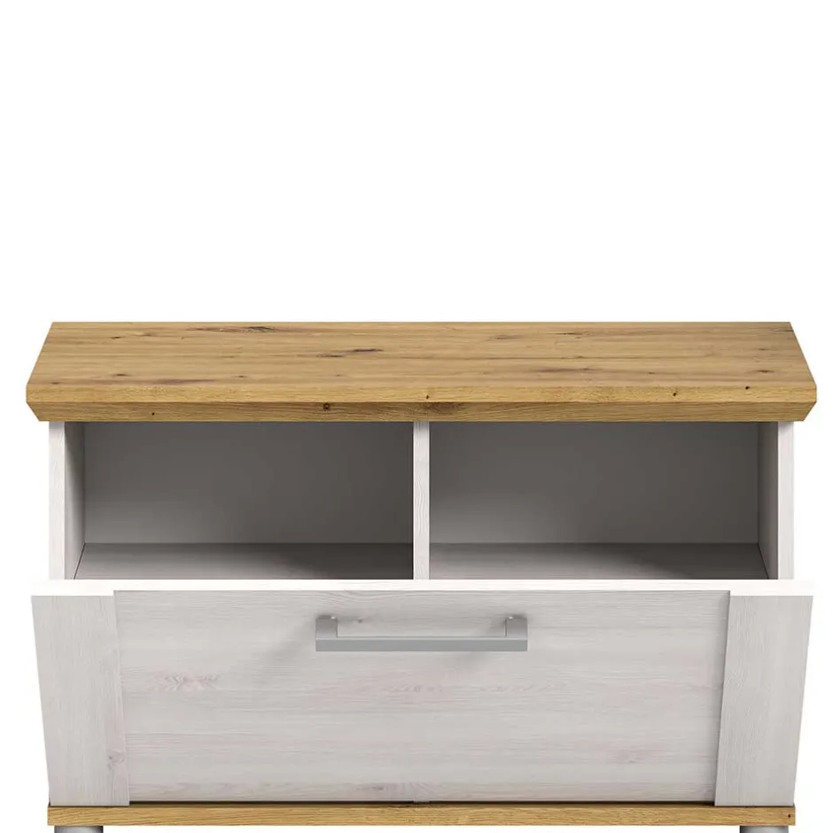 Wohnen Flur Schuhbank mit einem Sitzplatz - Tocella