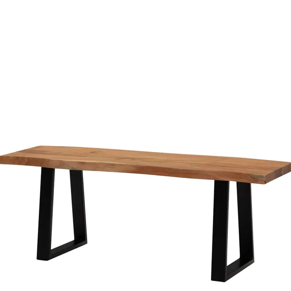 Wohnen Flur Sitzbank mit Baumkante Akazie - Pamela