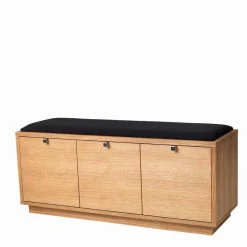 Wohnen Flurbank Helvana mit Eiche funriert