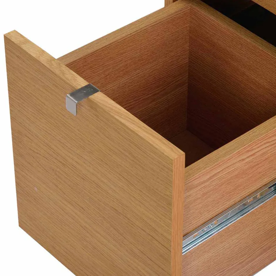 Wohnen Flurbank Helvana mit Eiche funriert