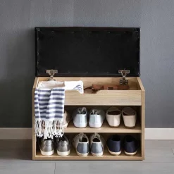 Wohnen Flurbank mit 2 Fächern & Truhe - Mavricara I