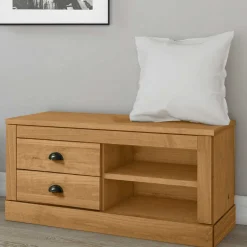 Flurbank mit zwei Schubladen und Fächern - Kumico^Wohnen Sale