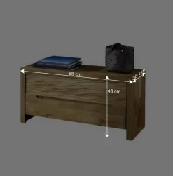 Wohnen Flurbank Natrius mit Klappe