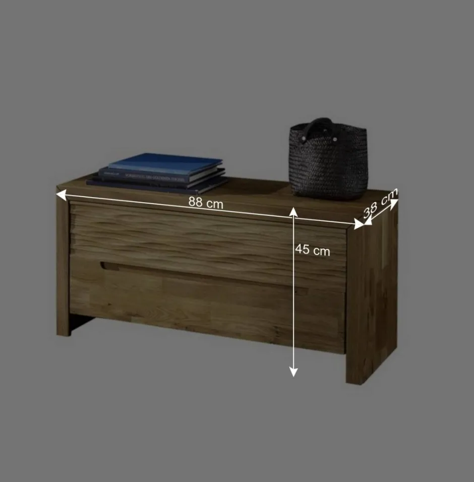 Wohnen Flurbank Natrius mit Klappe