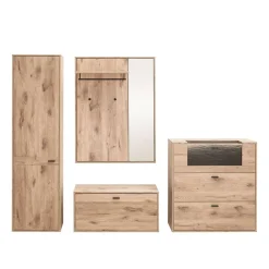 Flureinrichtung Komplettset modern - Vapposia (vierteilig)^Wohnen Discount