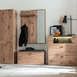 Flureinrichtung Komplettset modern - Vapposia (vierteilig)^Wohnen Discount