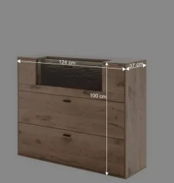 Flureinrichtung Komplettset modern - Vapposia (vierteilig)^Wohnen Discount