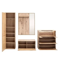 Flureinrichtung Komplettset modern - Vapposia (vierteilig)^Wohnen Discount