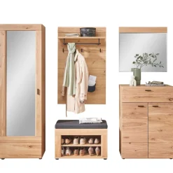 Flureinrichtung Komplettset in Natur - Cymbal (fünfteilig)^Wohnen