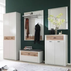 Wohnen Flureinrichtung Komplettset modern - Ballina (fünfteilig)